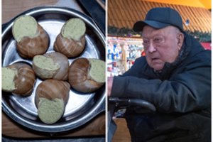 „Grūto parko“ savininkas V. Malinauskas išdavė savo firminį sraigių receptą: bus tikras delikatesas