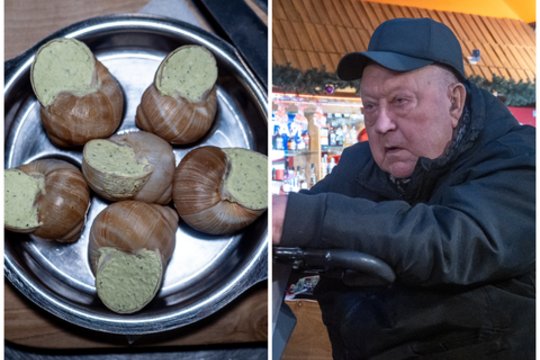 „Grūto parko“ savininkas V. Malinauskas išdavė savo firminį sraigių receptą: bus tikras delikatesas