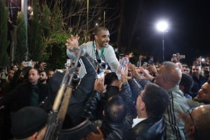 Per kalinių mainus su Izraeliu paleistas aukšto rango Palestinos smogikas