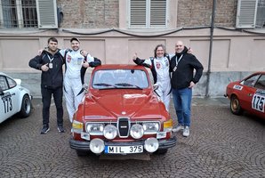 Monte Carlo ralyje startavo T. Vitkevičiaus ir L. Žvinakevičiaus ekipažas