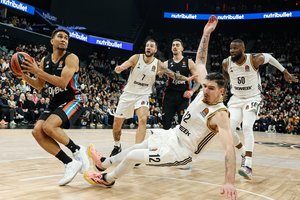 Prancūzijos klubų peštynėse „Paris Basketball“ prispaudė ASVEL