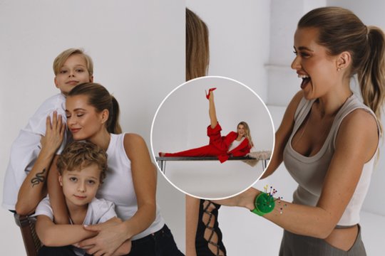 Sandra Šernė pirmą kartą ryžosi atviram interviu apie skyrybas su futbolininku Darvydu: „Jaučiausi silpna“