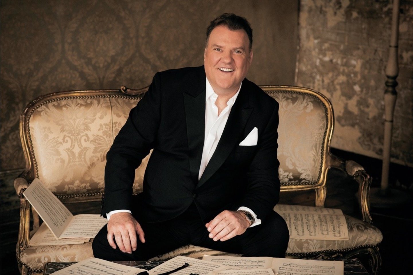 Britų bosas-baritonas, seras Brynas Terfelis.<br>Rengėjų nuotr.