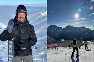 Paulius Ratkevičius papasakojo apie pavydėtiną dienos ritmą Alpėse: atrado naudingą dalyką