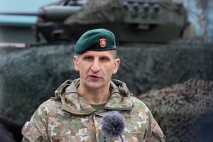 Vaikšnoras: if Russia returns forces to the Western Military District, we will automatically be threatened