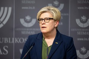 Šimonytė warns about Žemaitaitis: Paluckas is trapped