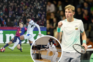 Testas.  Ar atidžiai sausio mėnesį stebėjote Lietuvos sporto įvykius? 