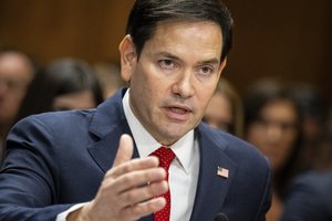 M. Rubio: D. Trumpo pareiškimai dėl Grenlandijos „nėra pokštas“