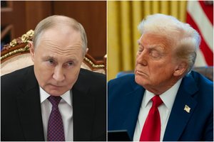 Iš Rusijos – iki šiol aštriausia kritika D. Trumpui: tai trukdys deryboms