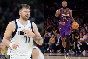 Bomba NBA pasaulyje: L. Dončičius suvienijo jėgas su L. Jamesu