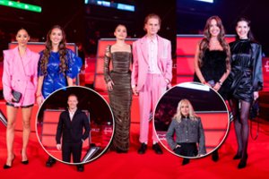 Raudonas „Lietuvos balso“ kilimas nutiestas VIP svečiams: atvyko ir V. Siegel, ir L. Suodaitis