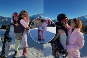 Dalia Belickaitė su vyru ir dukrele leidosi į užburiančius Austrijos kalnus: visiems yra pirmų kartų