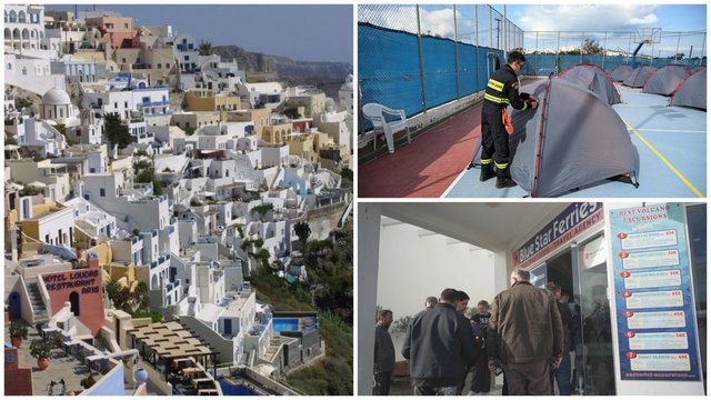 Nesiliaujantys smūgiai Santorino saloje ir mokslininkų nerimas: gero nežada