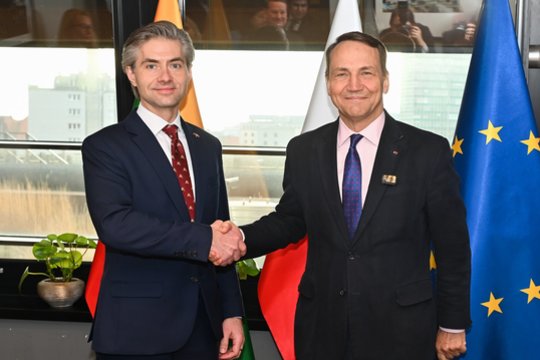 K. Budrys susitiko su Lenkijos užsienio reikalų ministru: aptarė dvišalį bendradarbiavimą