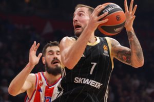 R. Giedraitis su „Crvena zvezda“ Eurolygoje toliau veržiasi arčiau lyderių – įveikė ASVEL