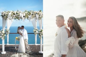 Žvaigždžių plastikos chirurgas Darius Bagdanavičius Balio saloje susituokė su savo mylimąja