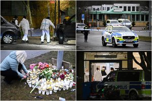 Baisiausių šaudynių Švedijos istorijoje kaltininkas – nuo visų atsiribojęs vienišius: aiškėja kraupaus išpuolio Erebru detalės