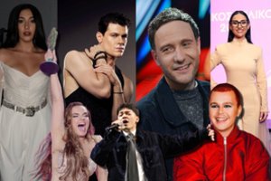 „Eurovizijos“ dalyvių gretos pildosi: aiškėja Bazelyje gimtinių vėliavas nešiantys atlikėjai