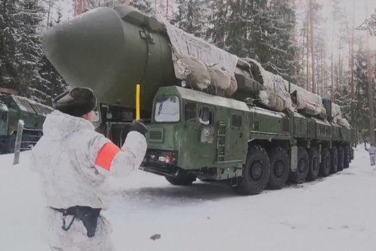 Rusijos slapti manevrai: testuoja „Yars“ branduolines raketas