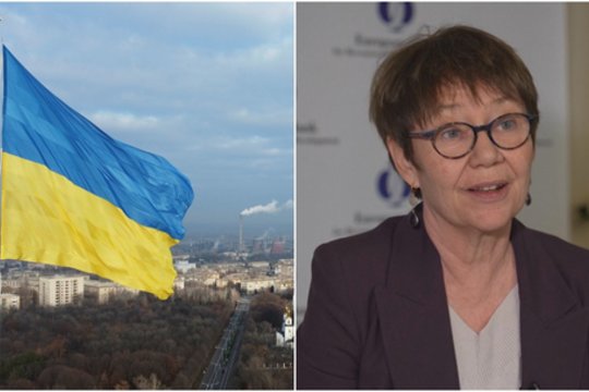 ERPB žada investuoti 1,5 mlrd. eurų Ukrainai paremti: tai – kone perpus mažiau nei praėjusiais metais
