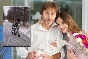 Kremliaus režimą palaikanti M. Drobiazko mėgaujasi motinyste: paviešino nuotaikingas akimirkas