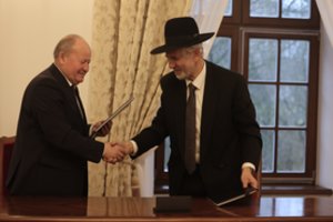 Gaivinti Vilkijos litvakų paveldą padės tarptautinė sutartis