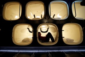 Turite klaustrofobiją? Šie Tokijo viešbučiai – ne jums