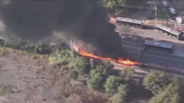 Vaizdai iš įvykio vietos: dar viena lėktuvo tragedija Brazilijoje pareikalavo aukų