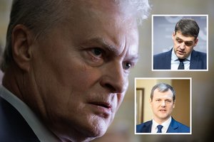 Ką rodo svyruojanti G. Nausėdos pozicija dėl R. Žemaitaičio: apsižodžiavimų pingpongas ir tikrieji siekiai