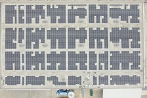 The most powerful rooftop solar power plant in the Baltics has been switched on at the SBA furniture company Inno Line