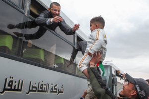 NVO: septyni Izraelio paleisti palestiniečiai kaliniai atsidūrė ligoninėje