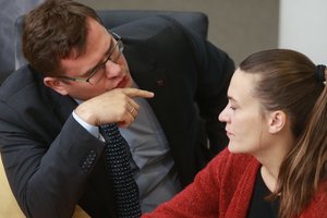 L. Kasčiūnas: savo komandoje tikrai matau R. Morkūnaitę-Mikulėnienę