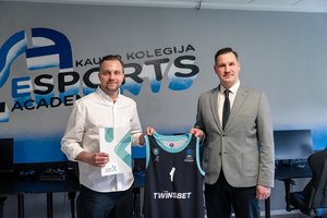 Kauno kolegija ir Vilniaus „Wolves“ skatins edukaciją per esportą