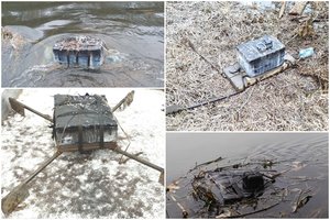 Lytys Nemunu neplaukia, bet kartais pasitaiko kontrabandininkų „plaustų“ su cigaretėmis