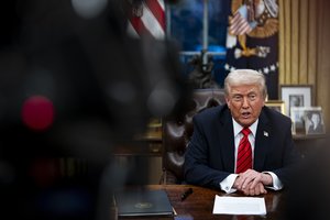 D. Trumpo ultimatumas: jei iki šeštadienio to nepadarys, kils pragaras