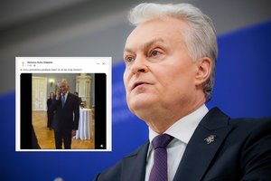 Nepasimokė: „aušriečiai“ socialiniuose tinkluose vėl pasityčiojo iš G. Nausėdos, sureagavo ir Prezidentūra