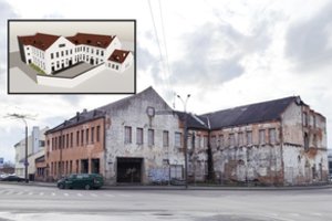 Pačiame Kauno centre, vietoje vaiduoklio – naujas viešbutis 