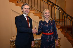 K. Budrys su Suomijos užsienio reikalų ministre aptarė regiono saugumo klausimus