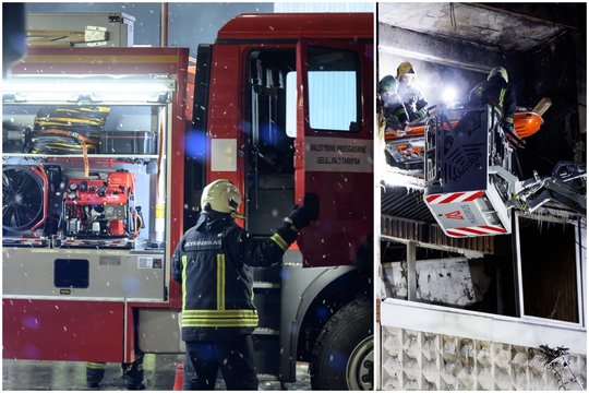 Kauno daugiabute užsiliepsnojo sendaikčiais užversta butas – žuvo moteris