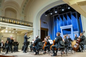 Lietuvos kamerinio orkestro muzikantų solo publika sutiko ypač šiltai