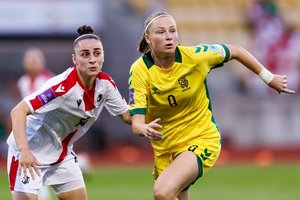 Moterų futbolo rinktinė startuos antrame UEFA tautų lygos sezone