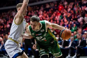 „Žalgiris“ dešimtąjį kartą pateko į KMT finalą: pusfinalyje „Lietkabeliui“ neleido kurti intrigos