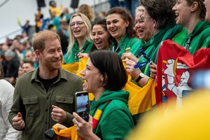 Vasario 16-osios proga Lietuvą pasveikino princas Harry