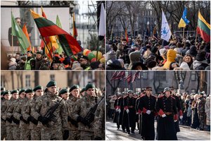 Vasario 16-osios šventė Kaune: žmonių ir vėliavų jūroje – iškilminga priesaika tėvynei