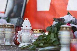 Vilniuje paminėtos pirmosios A. Navalno mirties metinės