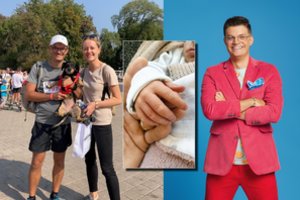 Laidų vedėjas Oskaras Wyganowskis antrą kartą tapo tėvu: iki paskutinės akimirkos nežinojo vaiko lyties