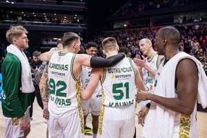 Metimas, galėjęs atimti titulą iš „Žalgirio“: kas skriejo žalgiriečių mintyse D. Gailiaus šūvio metu?