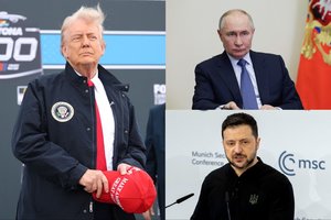 Iš D. Trumpo – pareiškimai apie „tikruosius“ V. Putino norus, V. Zelenskis paskelbė, su kuo niekada nesutiks