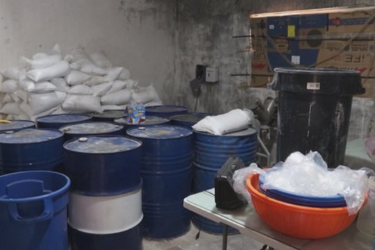 Sėkminga operacija Meksikoje: konfiskavo daugiau kaip 4 tonas metamfetamino