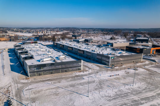 Pamatykite: „Darnu Group“ baigė 30 mln. eurų vertės „Vilniaus verslo parko“ statybas